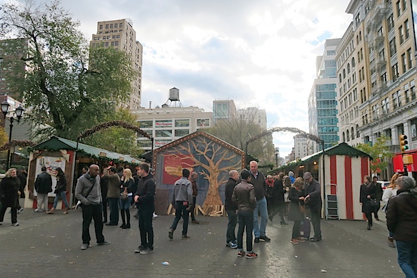 Union Square Holiday Market NYC