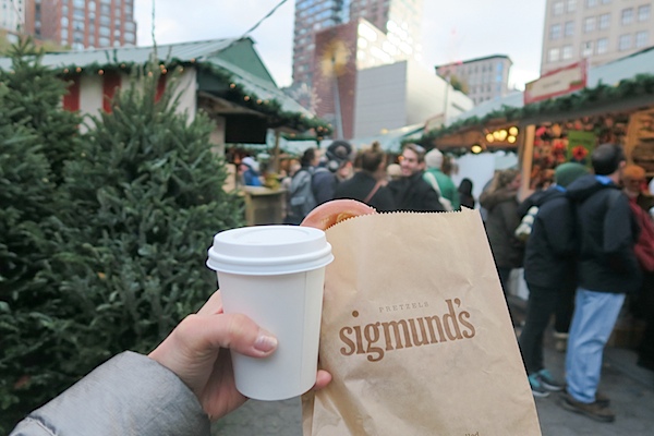 Union Square Holiday Market NYC