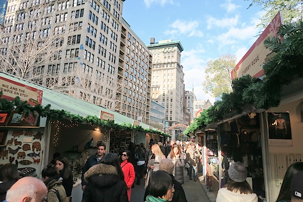 Union Square Holiday Market NYC