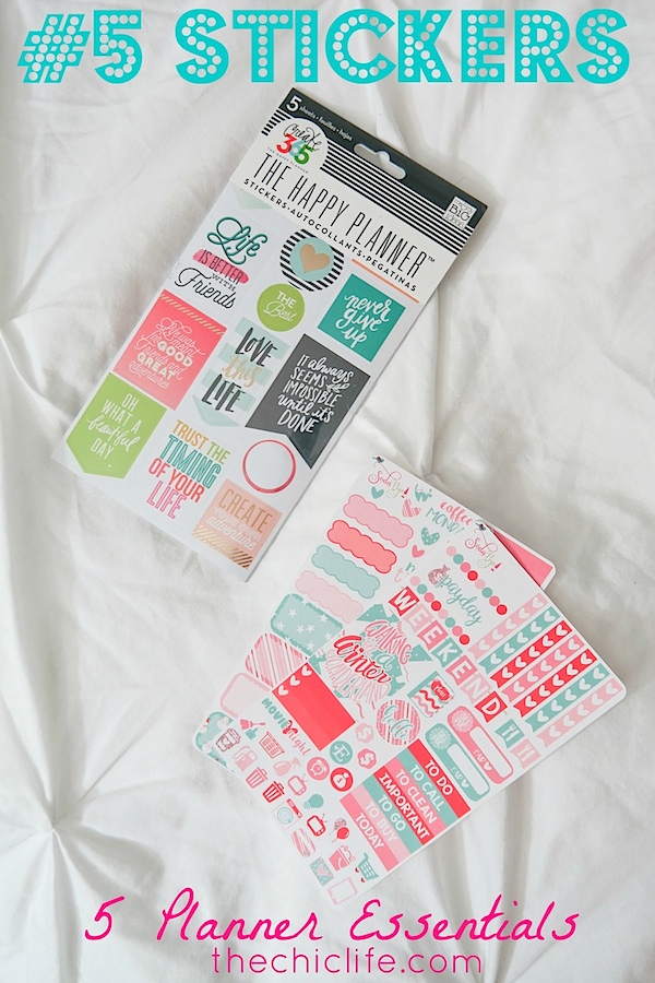 5 Essential Planner Supplies