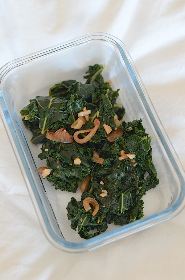 Sautéed Kale with Garlic and Shallots Recipe