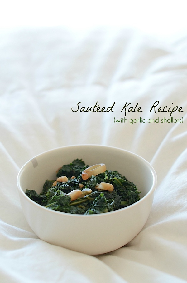 Sautéed Kale with Garlic and Shallots Recipe