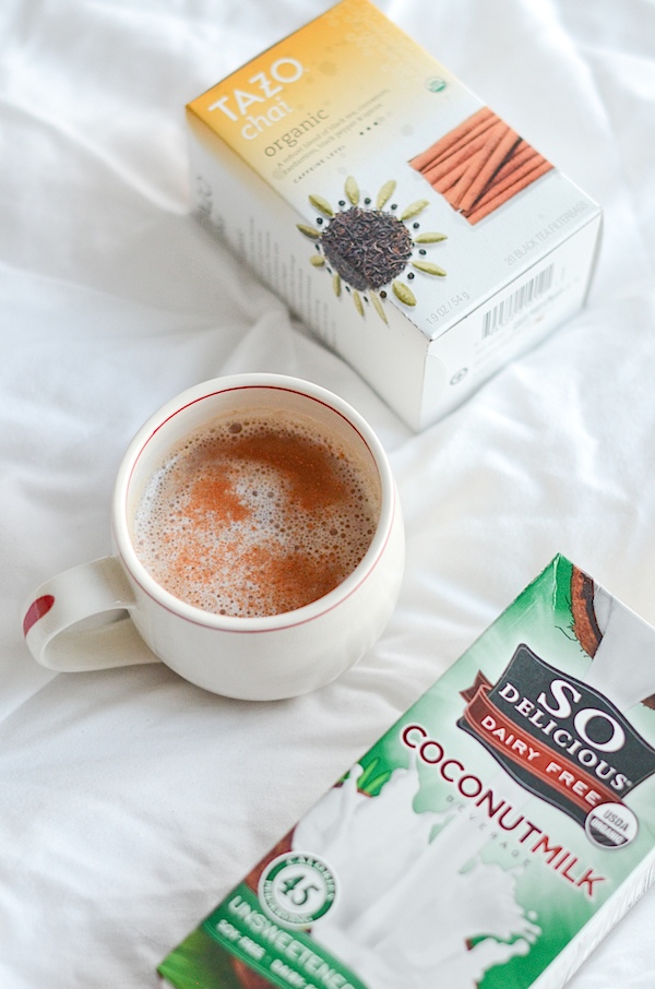 Healthy Coconut Chai Latte Recipe