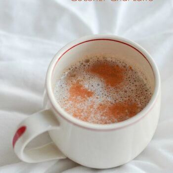 Healthy Coconut Chai Latte Recipe