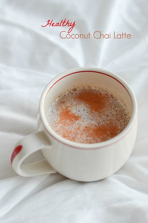 Healthy Coconut Chai Latte Recipe