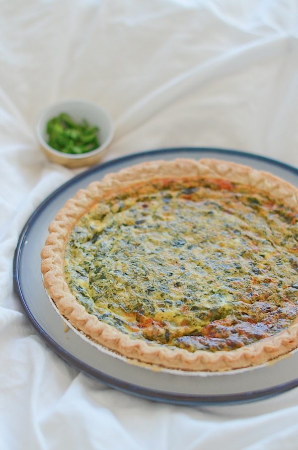 Spanakopita Quiche Recipe