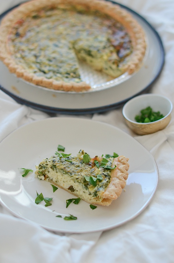 Spanakopita Quiche Recipe