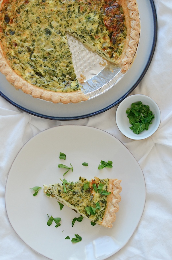 Spanakopita Quiche Recipe