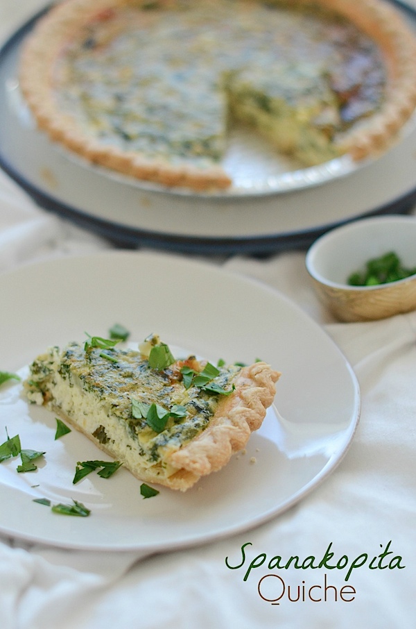 Spanakopita Quiche Recipe