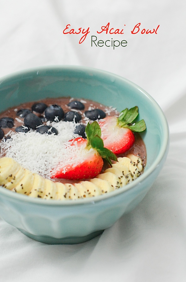 Easy Acai Bowl Recipe