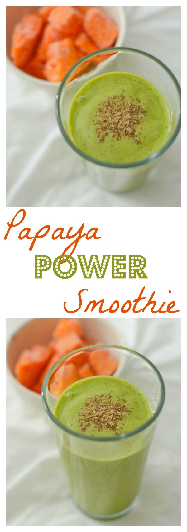 Papaya Power Smoothie Recipe