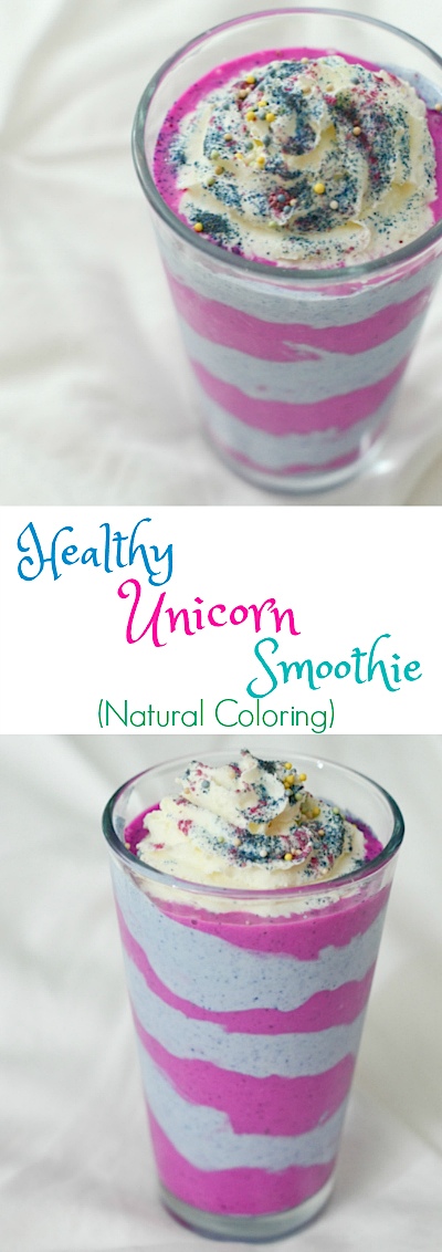 Healthy Unicorn Smoothie Recipe