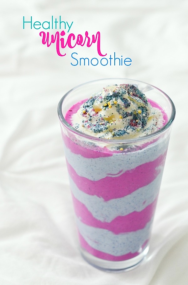 Healthy Unicorn Smoothie Recipe