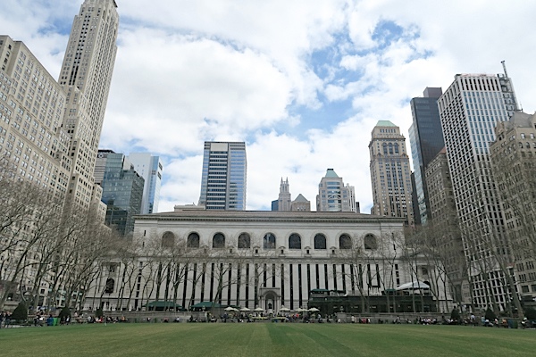 Lunch in Bryant Park {What I Ate Wednesday}