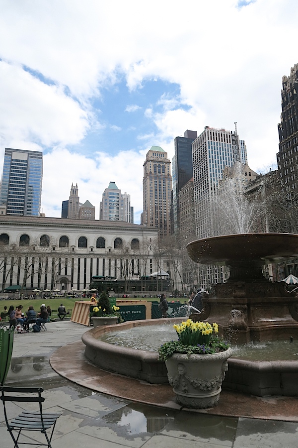 Lunch in Bryant Park {What I Ate Wednesday}