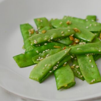 Sesame Ginger Snow Peas Recipe