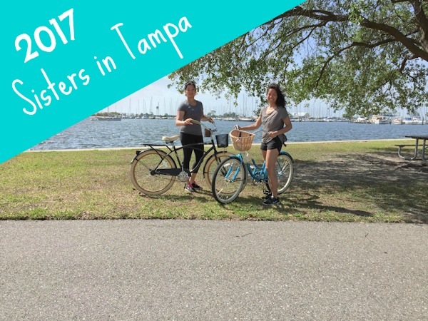 Sisters in Tampa: Day 2 (Biking on Davis Island and Dolphin Cruise)