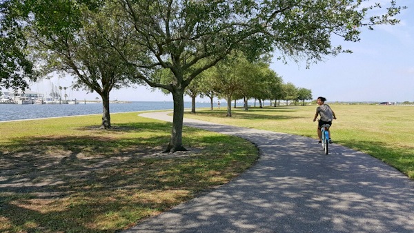 Sisters in Tampa: Day 2 (Biking on Davis Island and Dolphin Cruise)