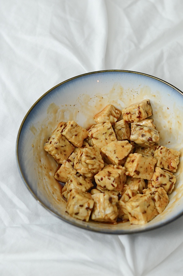 Teriyaki Tempeh Rice Bowls Recipe