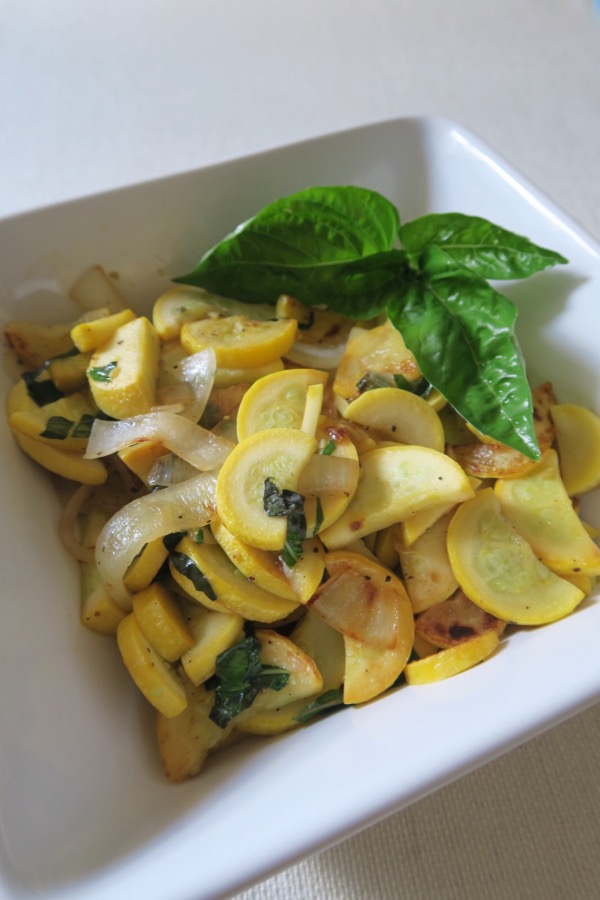 Quick Summer Squash Saute Recipe