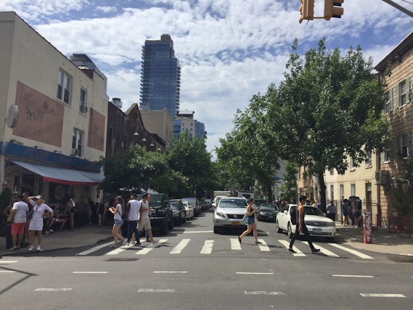 Cafe Mogador, Devocion Coffee, and Williamsburg Park