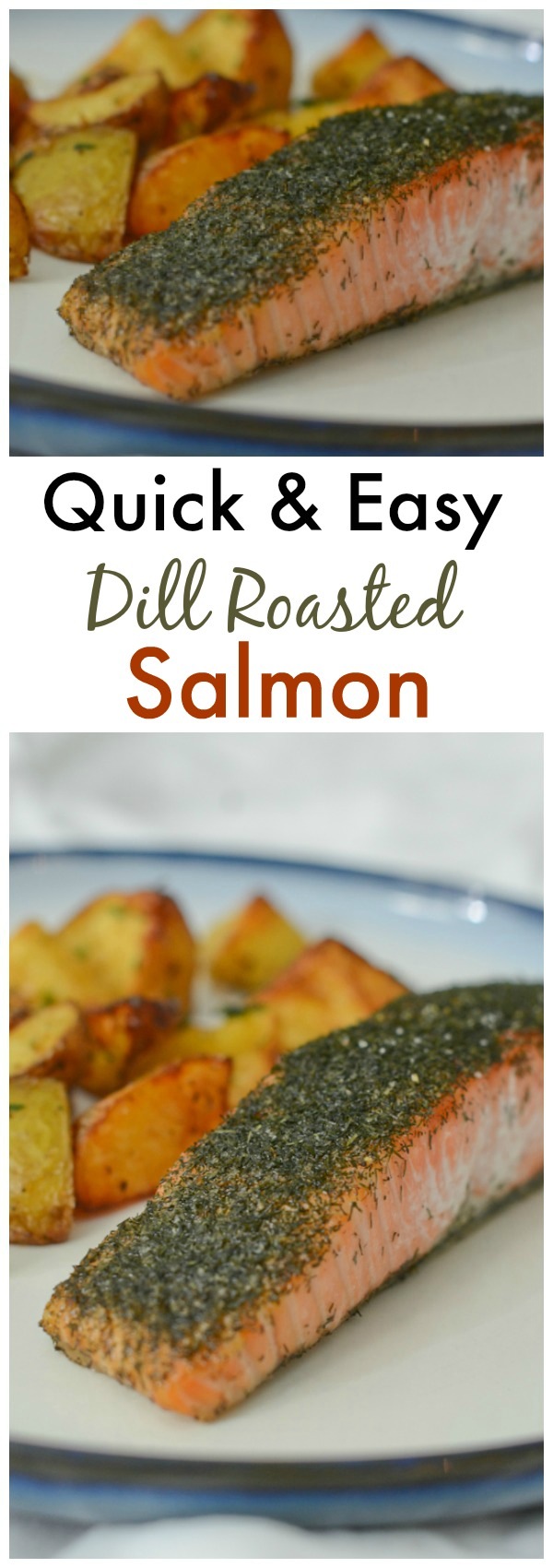 Quick and Easy Dill Roasted Salmon Recipe