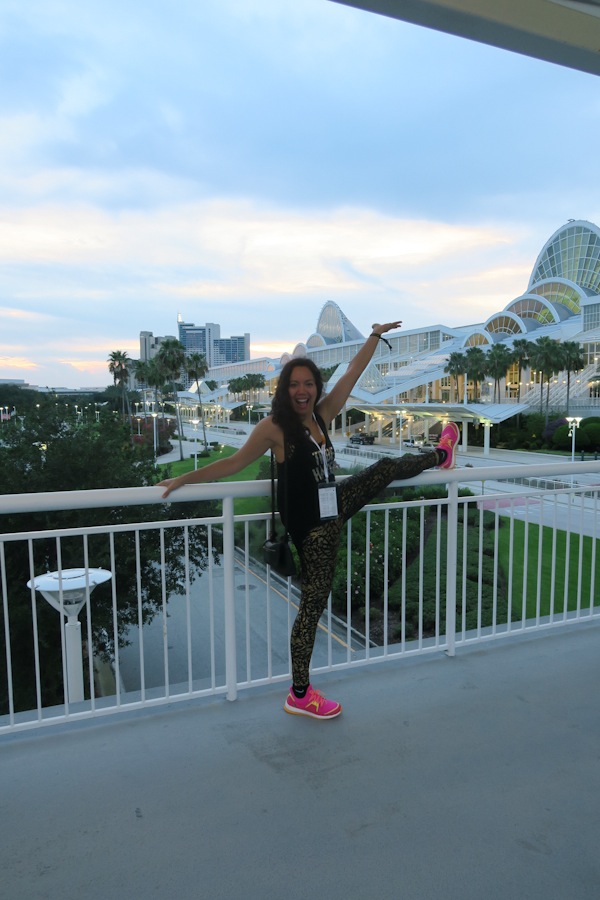 Diana standing in front of the Orlando Convention Center