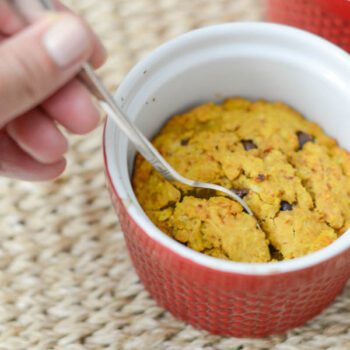 Healthy Pumpkin Oatmeal Chocolate Chip Cake Minis Recipe