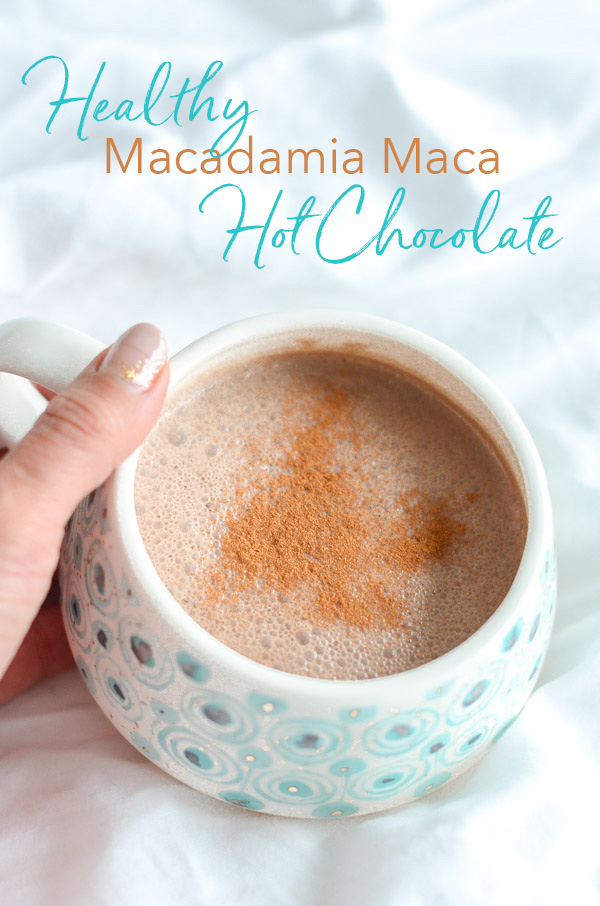 Healthy Macadamia Maca Hot Chocolate Recipe