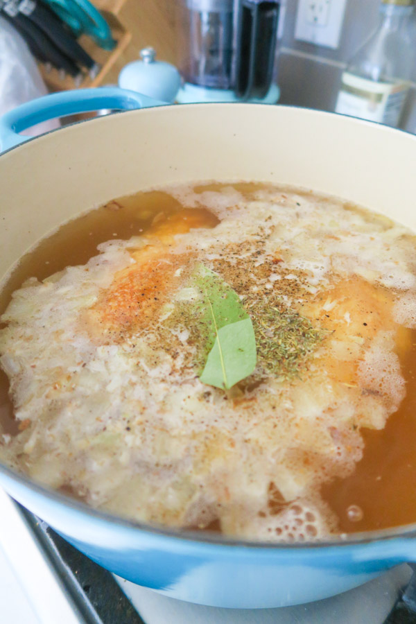 Mom's Get Well Soup - what I eat when I'm under the weather