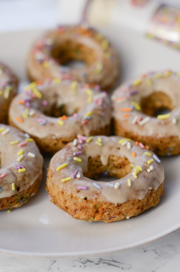 Coconut Cake Batter Doughnuts Recipe | No Refined Sugar | Vegan