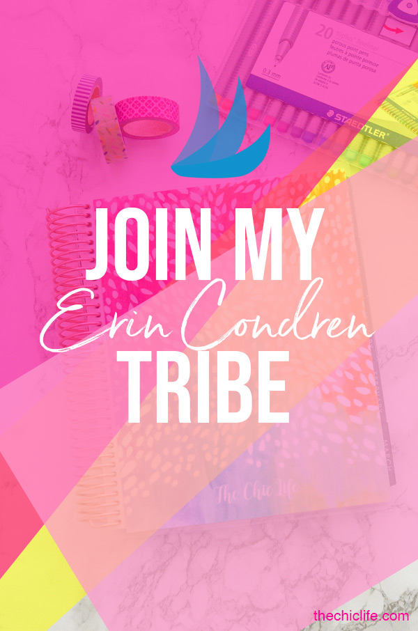 Join My Erin Condren Tailwind Tribe