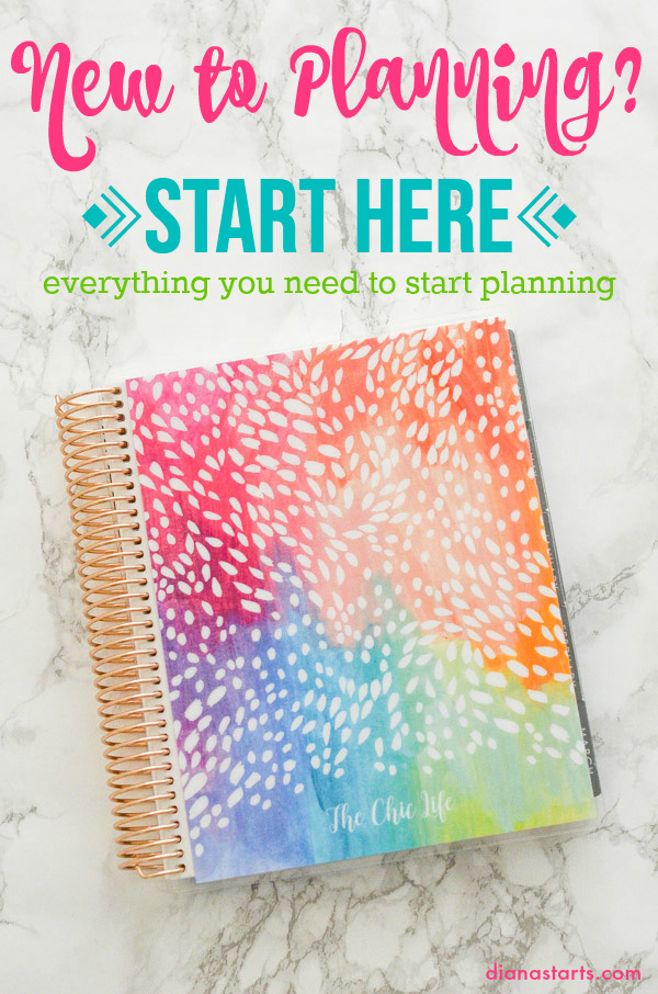 New to Planning? Start here for Planner Beginners - everything you need to get started planning