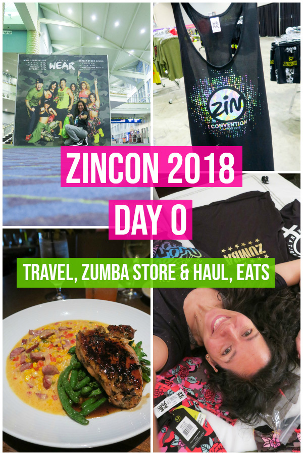 Zumba Convention 2018 VLOG: Day 0 (Travel and Zumba Wear Store Try-On & Haul)