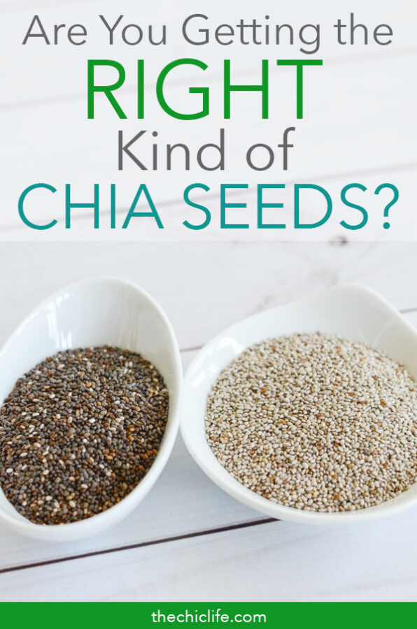 Are you getting the right kind of chia seeds? White, black, brown - which color is best and which color should you avoid. Is one more nutritious? Do they taste different? Click to learn more #health #healthandwellness #wellness #healthtips #naturalhealth #healthfacts