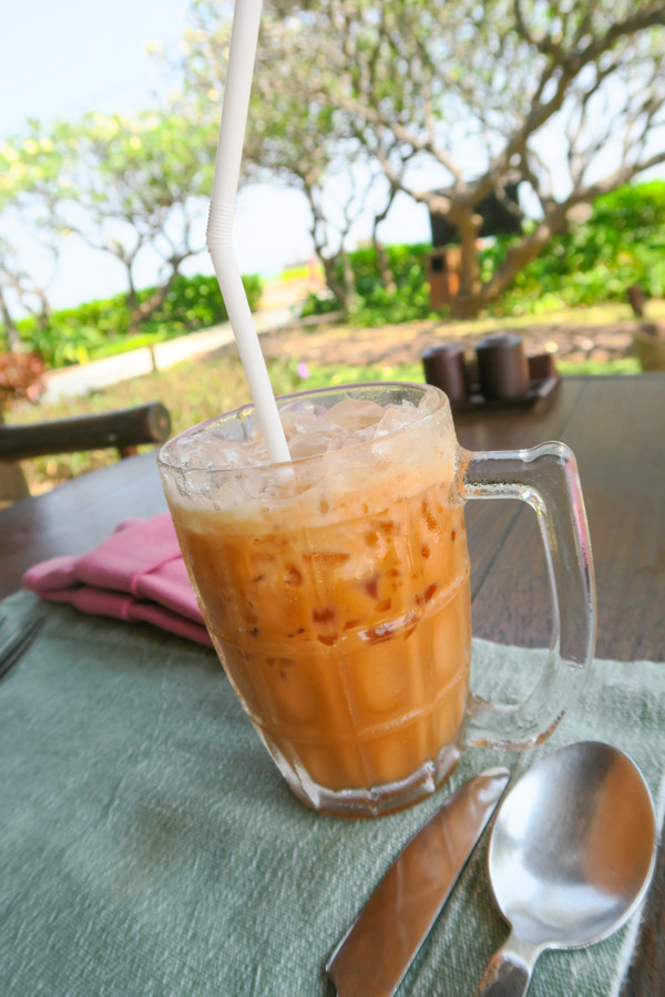 Thai Tea at Evason Hua Hin Thailand