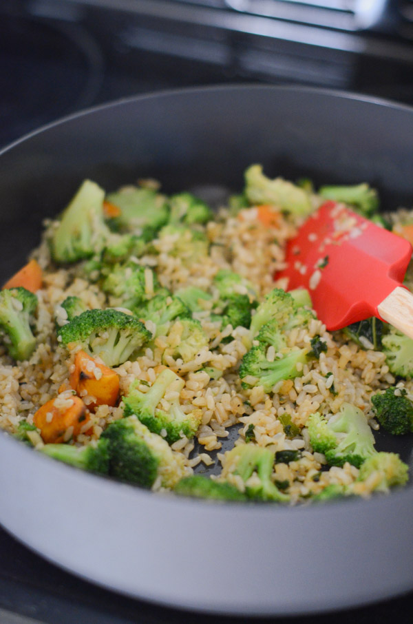 Lazy Low Carb Fried Rice Recipe (Still Made with Rice!)