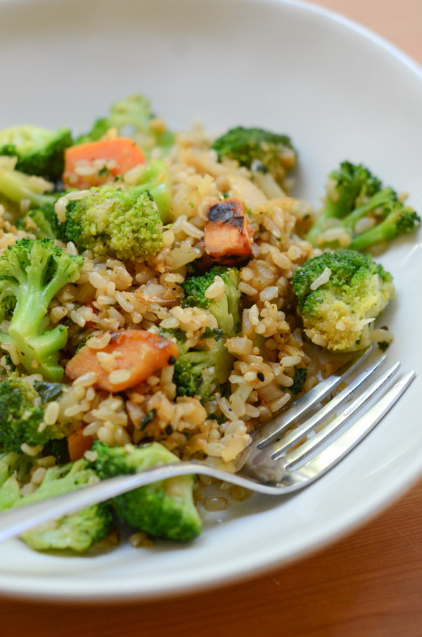 Lazy Low Carb Fried Rice Recipe (Still Made with Rice!)