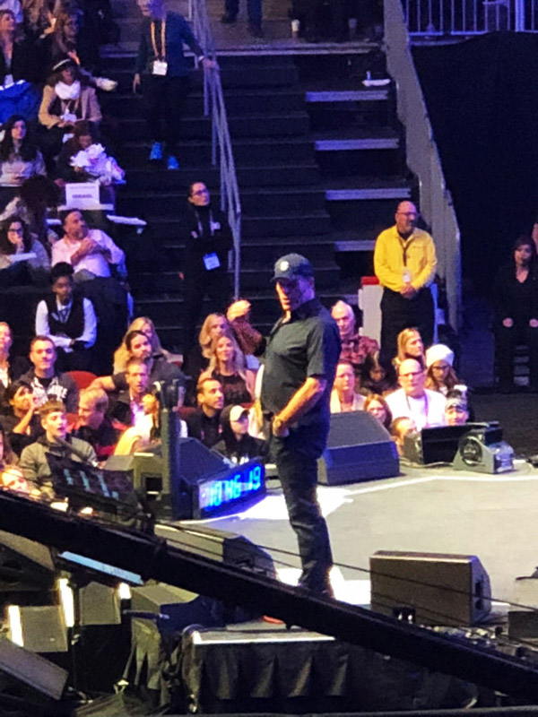 Tony Robbins himself at Tony Robbins Unleash the Power Within NYC Area 2018