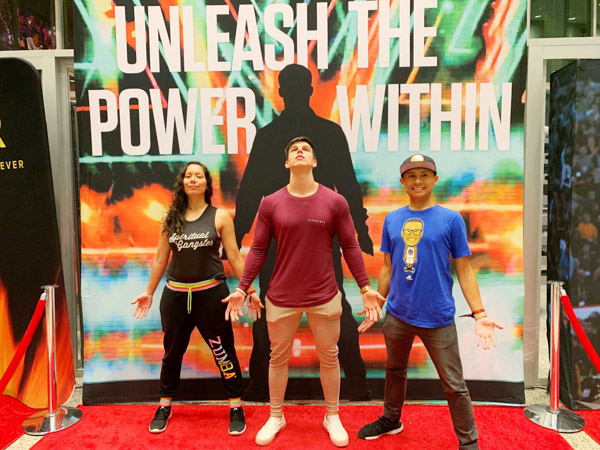 Making new friends at Tony Robbins Unleash the Power Within NYC Area 2018