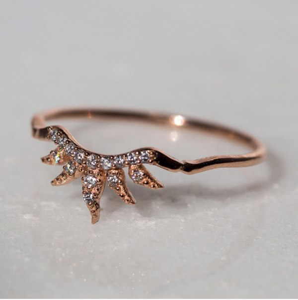 Catbird Arabesque Ring by Sofia Zakia