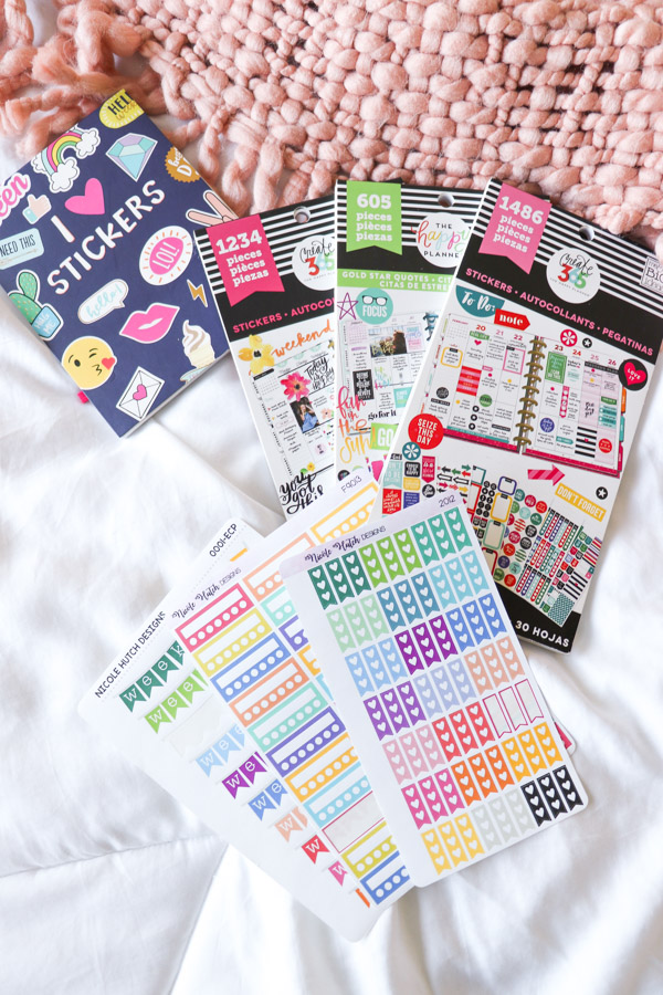 Planner Lover Gift Guide 2018: The best gifts for planner lovers and planner nerds - washi tape, stickers, and other fun planning goodies!