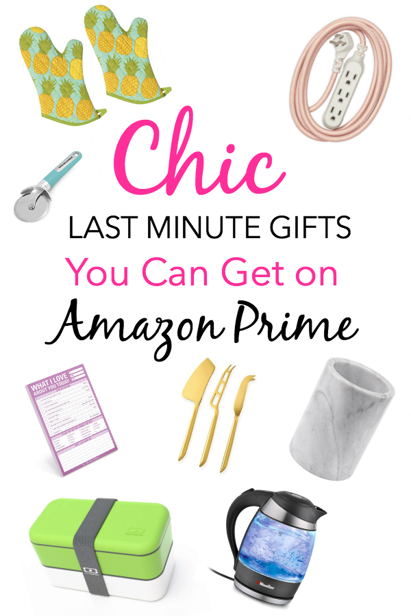 Chic Last Minute Gifts You Can Get on Amazon Prime 2018