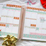 Click to see how I use only washi tape in my planner | Plan with Me: Christmas Washi Tape Only | Erin Condren Vertical 2018 #erincondren #lifeplanner #planner #planning #erincondren #plannerdecorations #plannerideas