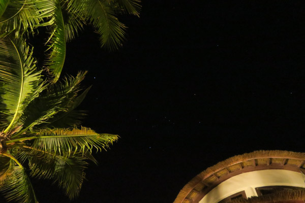 You could see the stars so clearly in the night sky! Aleenta Hua Hin Pranburi