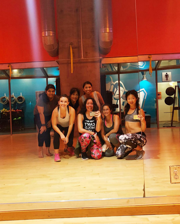 My first Zumba class in San Francisco, CA! 