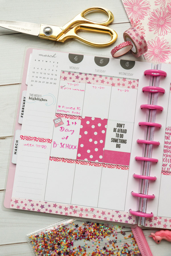 Plan With Me  Happy Planner 