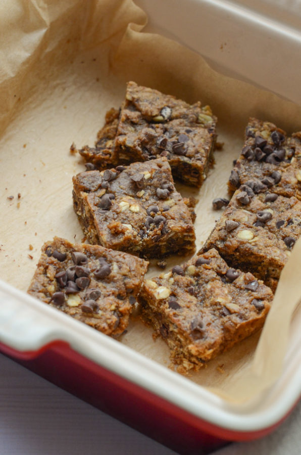 Healthy Sunbutter Oat Blondies Recipe Fudgy, OoeyGooey, and Delicious