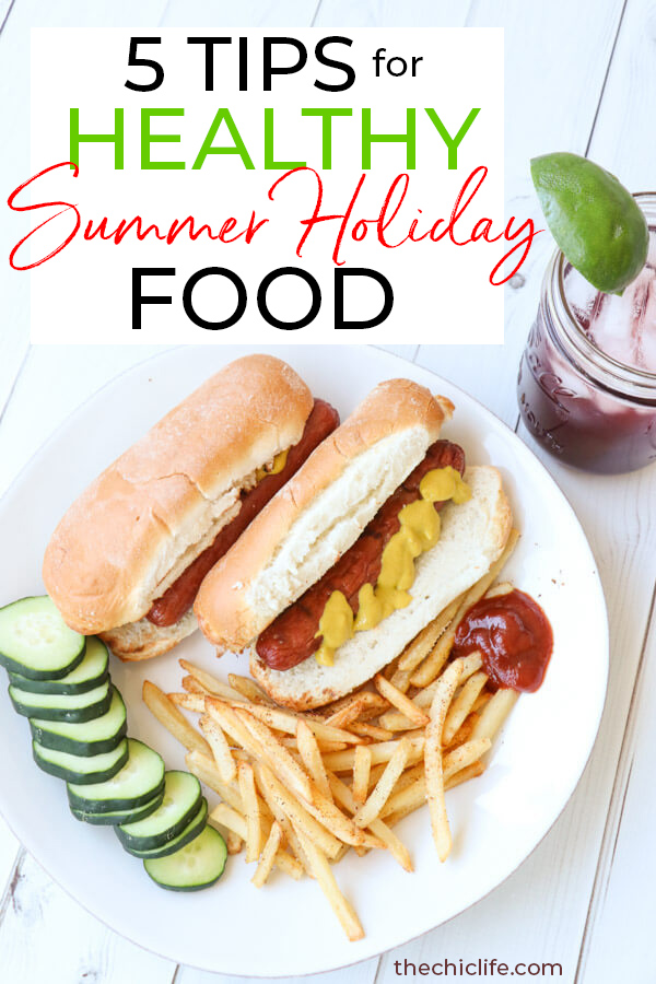 Click for 5 tips for enjoying your favorite Memorial Day holiday foods the healthy way without restriction! Healthy swaps, tips for not overeating, and more! #healthyeating #memorialdayfood #healthyholiday #healthyliving #healthylifestyle #cleaneating #intuitiveeating #foodfreedom