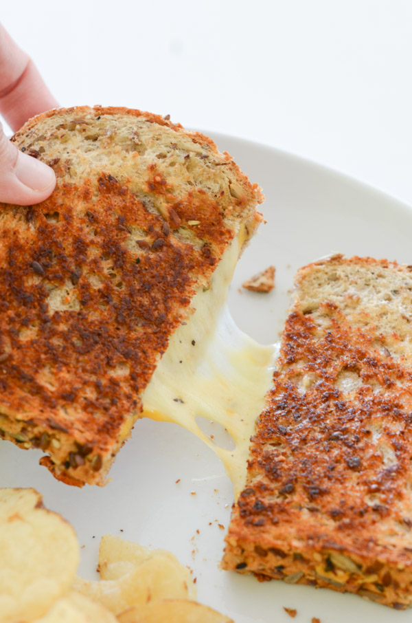 Healthier Italian Spiced Grilled Cheese Sandwich Recipe The Chic